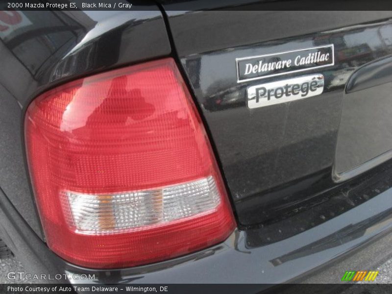 Black Mica / Gray 2000 Mazda Protege ES