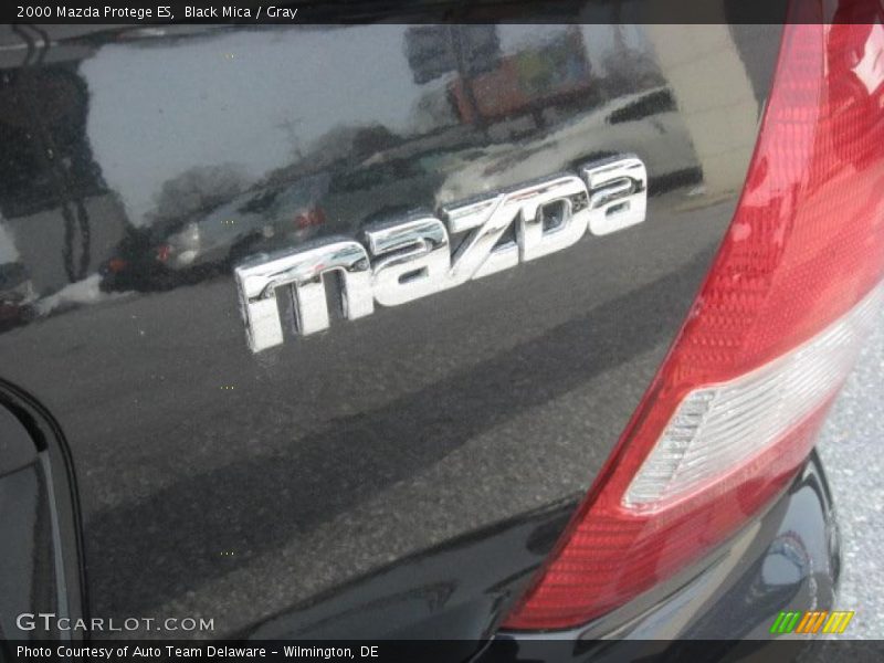 Black Mica / Gray 2000 Mazda Protege ES