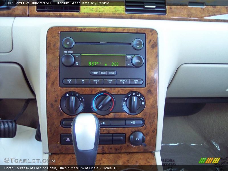 Titanium Green Metallic / Pebble 2007 Ford Five Hundred SEL