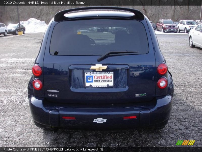 Imperial Blue Metallic / Ebony 2010 Chevrolet HHR LS