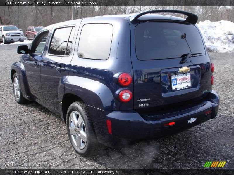 Imperial Blue Metallic / Ebony 2010 Chevrolet HHR LS