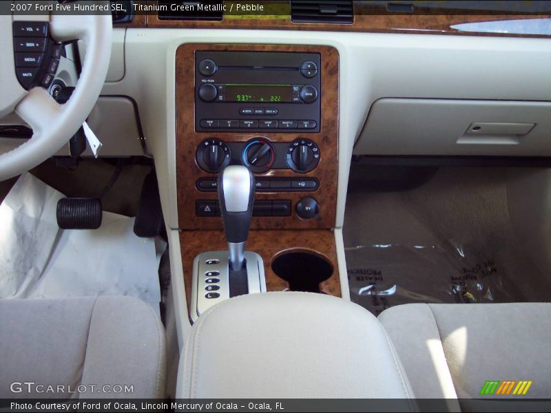 Titanium Green Metallic / Pebble 2007 Ford Five Hundred SEL