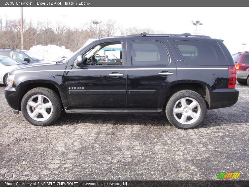 Black / Ebony 2008 Chevrolet Tahoe LTZ 4x4
