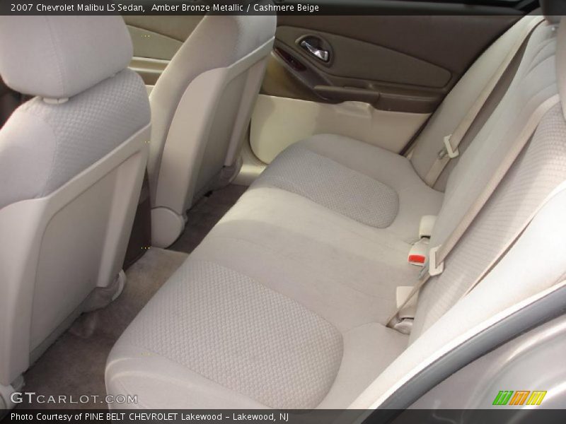 Amber Bronze Metallic / Cashmere Beige 2007 Chevrolet Malibu LS Sedan