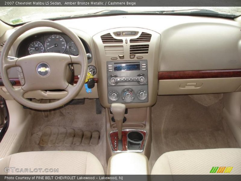 Amber Bronze Metallic / Cashmere Beige 2007 Chevrolet Malibu LS Sedan