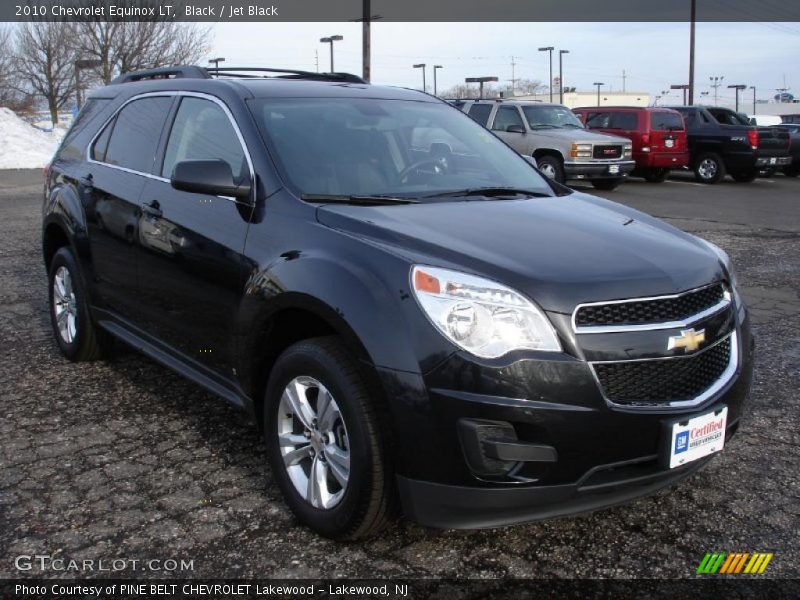 Black / Jet Black 2010 Chevrolet Equinox LT