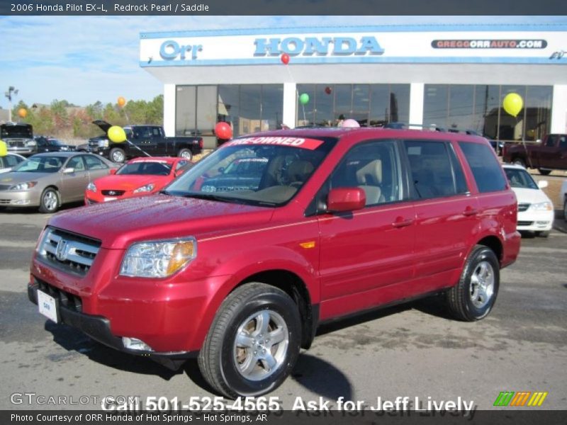Redrock Pearl / Saddle 2006 Honda Pilot EX-L