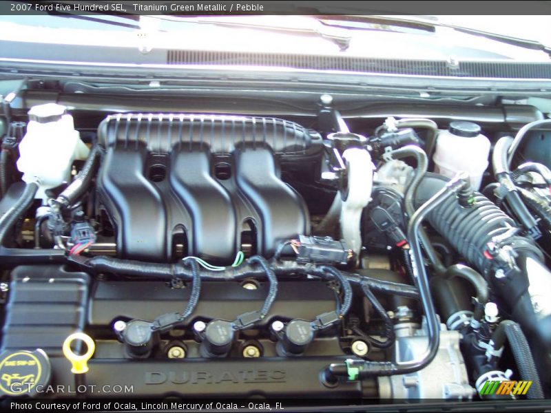 Titanium Green Metallic / Pebble 2007 Ford Five Hundred SEL
