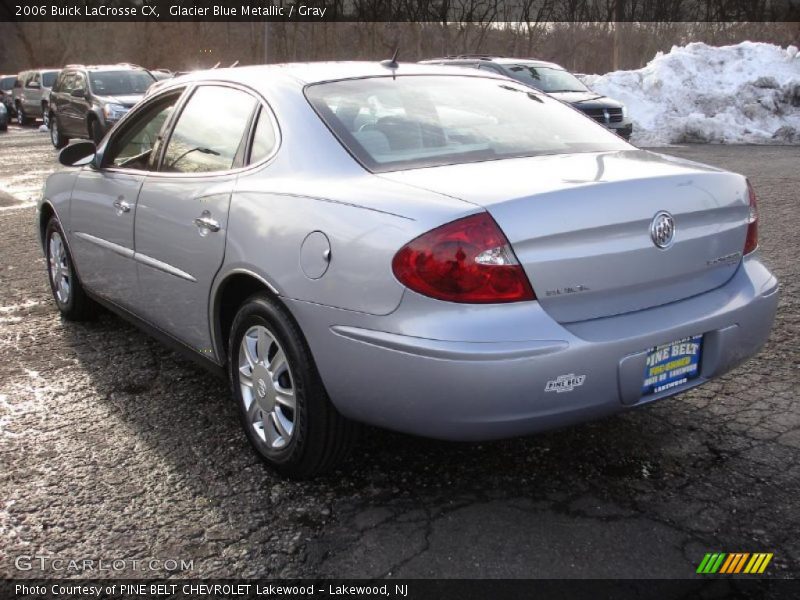 Glacier Blue Metallic / Gray 2006 Buick LaCrosse CX