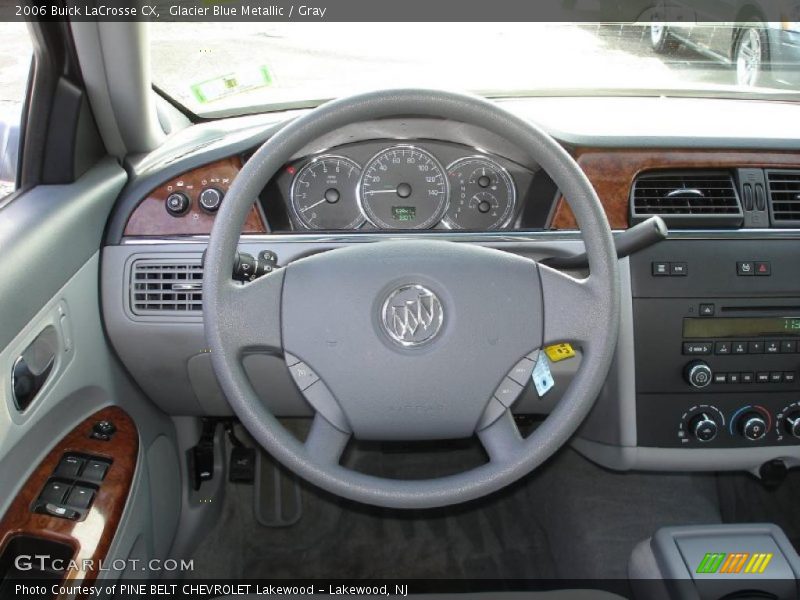 Glacier Blue Metallic / Gray 2006 Buick LaCrosse CX