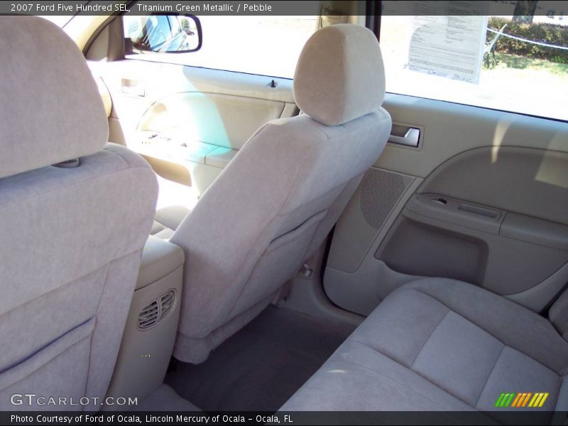 Titanium Green Metallic / Pebble 2007 Ford Five Hundred SEL