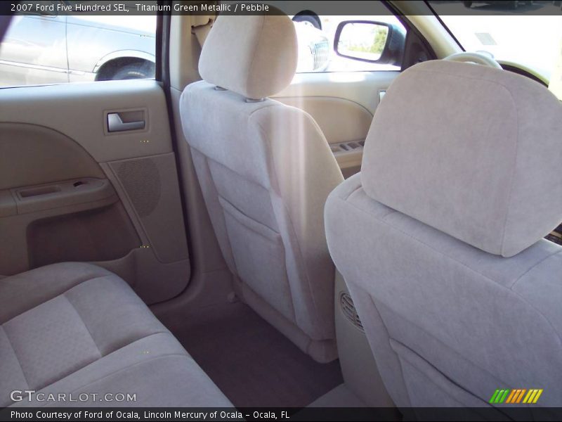 Titanium Green Metallic / Pebble 2007 Ford Five Hundred SEL