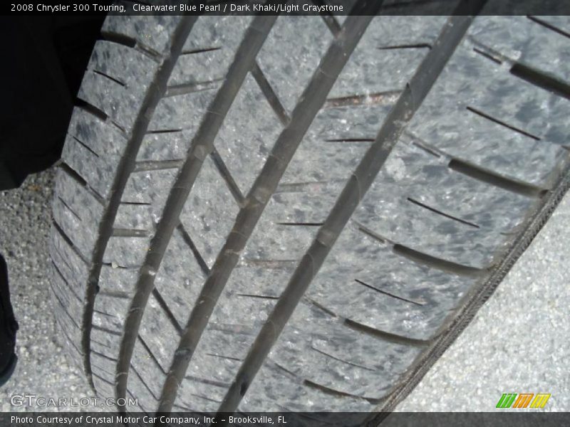 Clearwater Blue Pearl / Dark Khaki/Light Graystone 2008 Chrysler 300 Touring