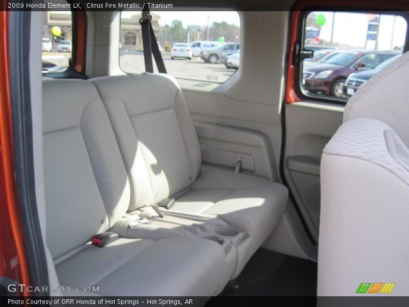 Citrus Fire Metallic / Titanium 2009 Honda Element LX