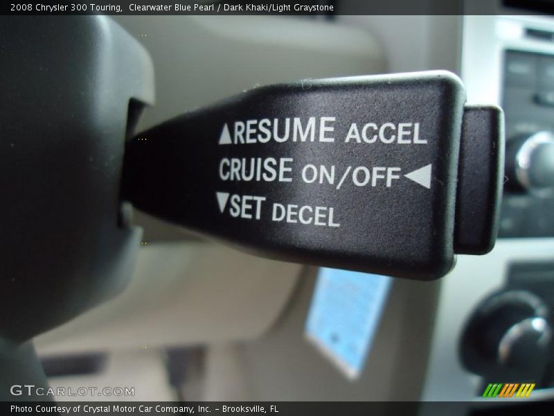 Clearwater Blue Pearl / Dark Khaki/Light Graystone 2008 Chrysler 300 Touring