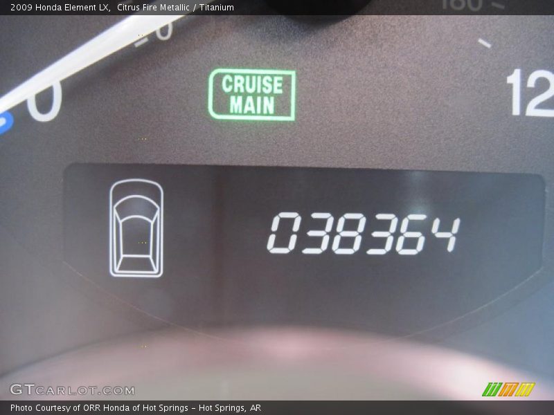 Citrus Fire Metallic / Titanium 2009 Honda Element LX