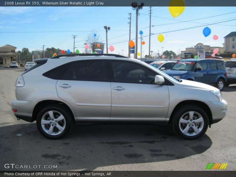 Millenium Silver Metallic / Light Gray 2008 Lexus RX 350