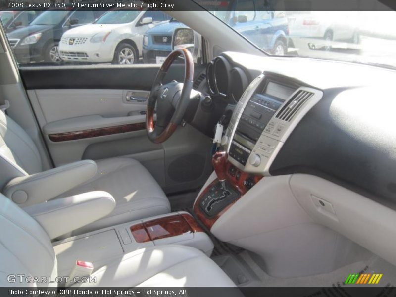 Millenium Silver Metallic / Light Gray 2008 Lexus RX 350