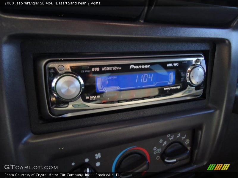 Desert Sand Pearl / Agate 2000 Jeep Wrangler SE 4x4