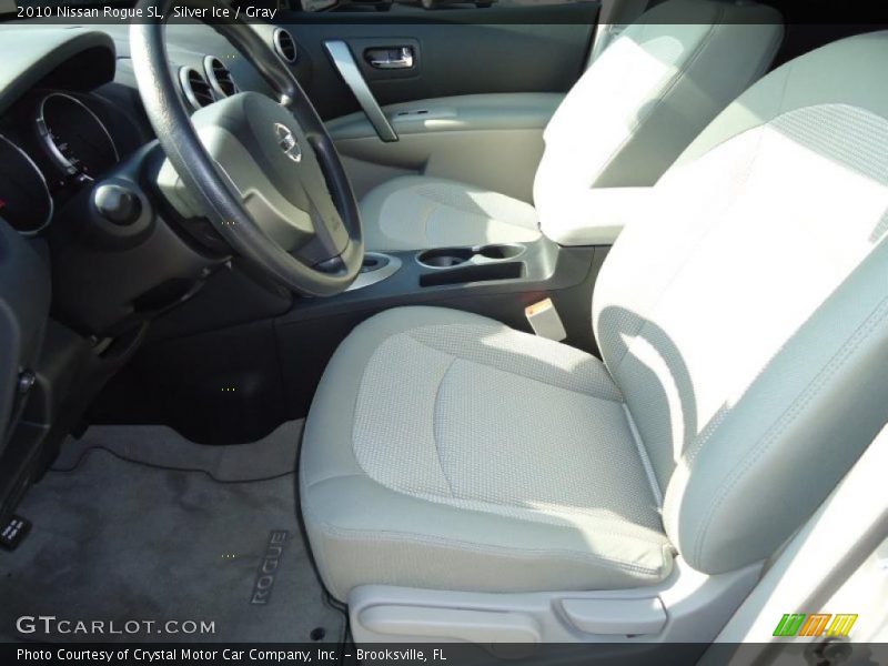 Silver Ice / Gray 2010 Nissan Rogue SL