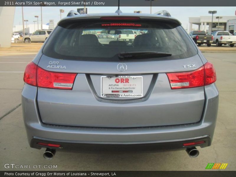 Forged Silver Pearl / Ebony 2011 Acura TSX Sport Wagon