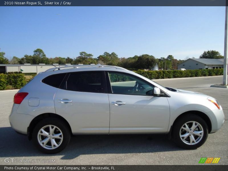 Silver Ice / Gray 2010 Nissan Rogue SL