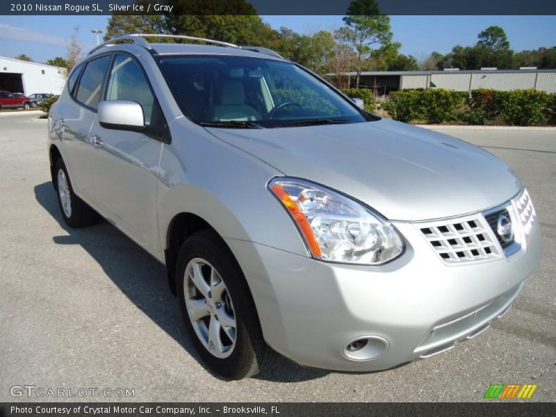 Silver Ice / Gray 2010 Nissan Rogue SL