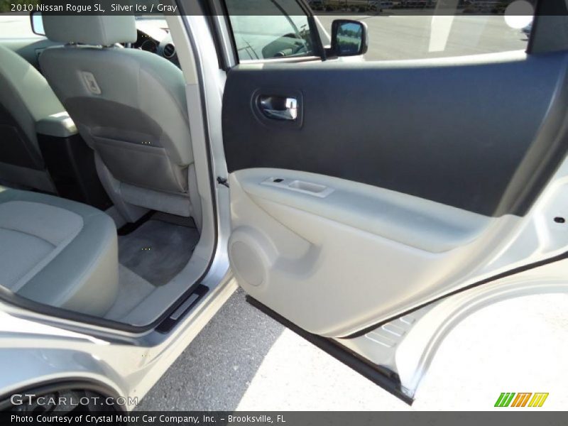 Silver Ice / Gray 2010 Nissan Rogue SL