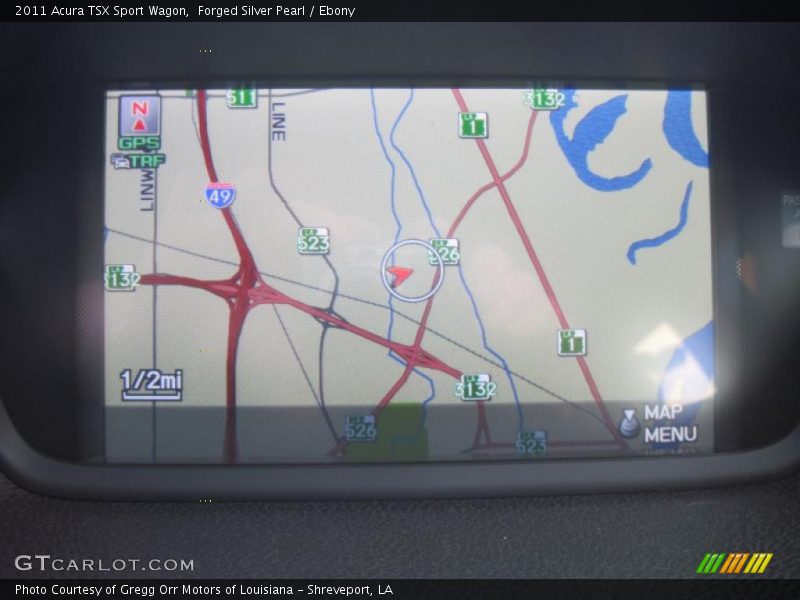Navigation of 2011 TSX Sport Wagon