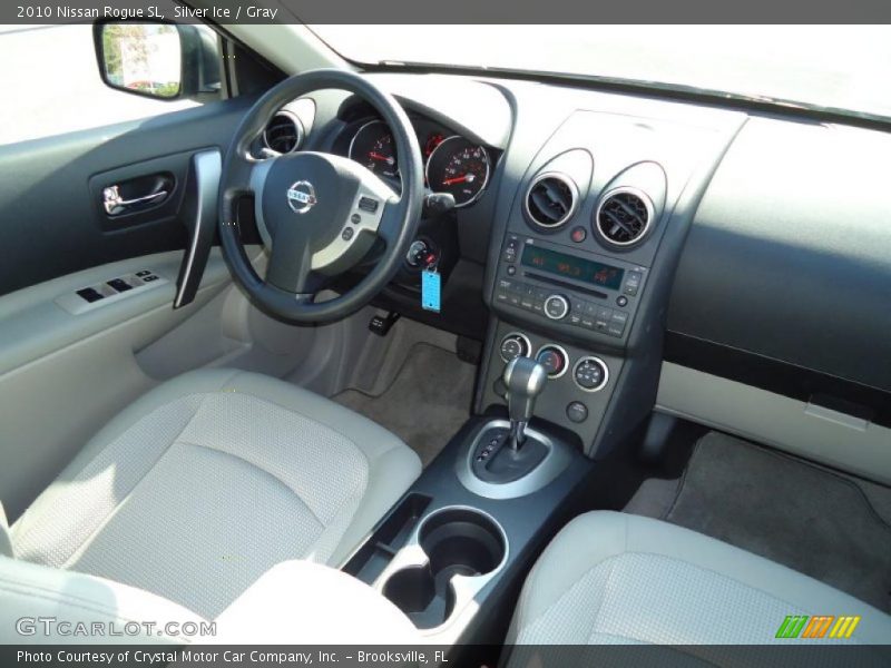 Silver Ice / Gray 2010 Nissan Rogue SL