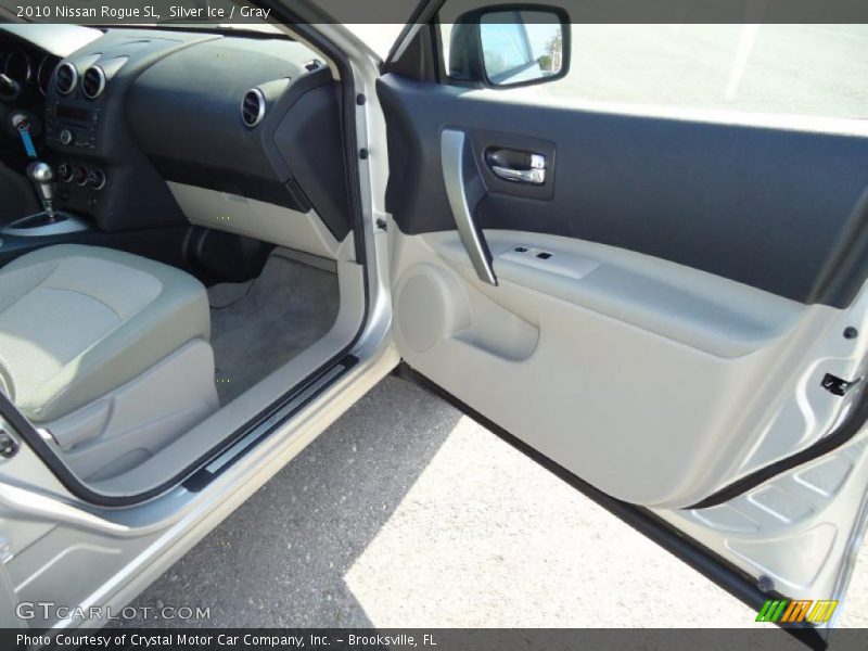 Silver Ice / Gray 2010 Nissan Rogue SL