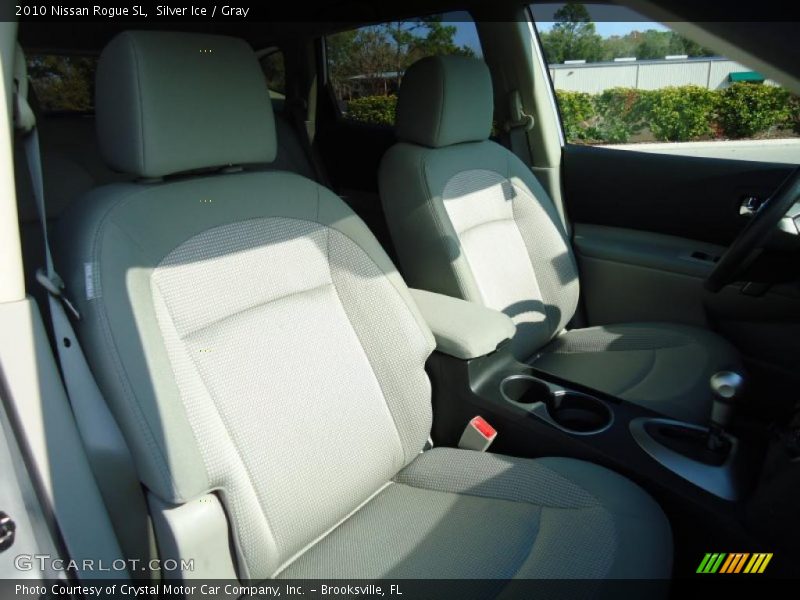 Silver Ice / Gray 2010 Nissan Rogue SL