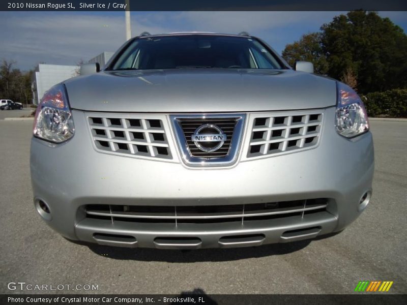 Silver Ice / Gray 2010 Nissan Rogue SL