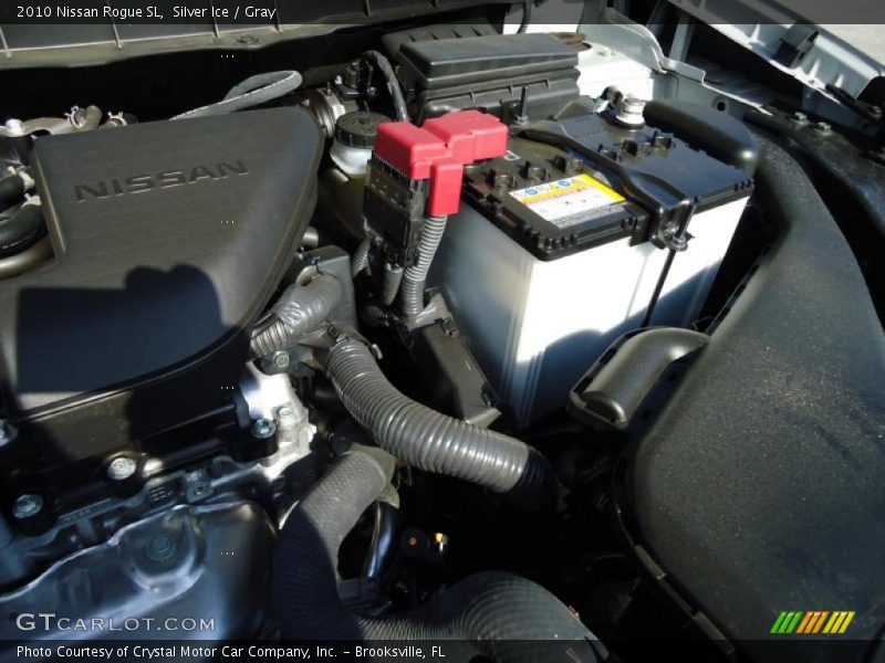 Silver Ice / Gray 2010 Nissan Rogue SL