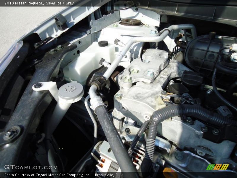 Silver Ice / Gray 2010 Nissan Rogue SL