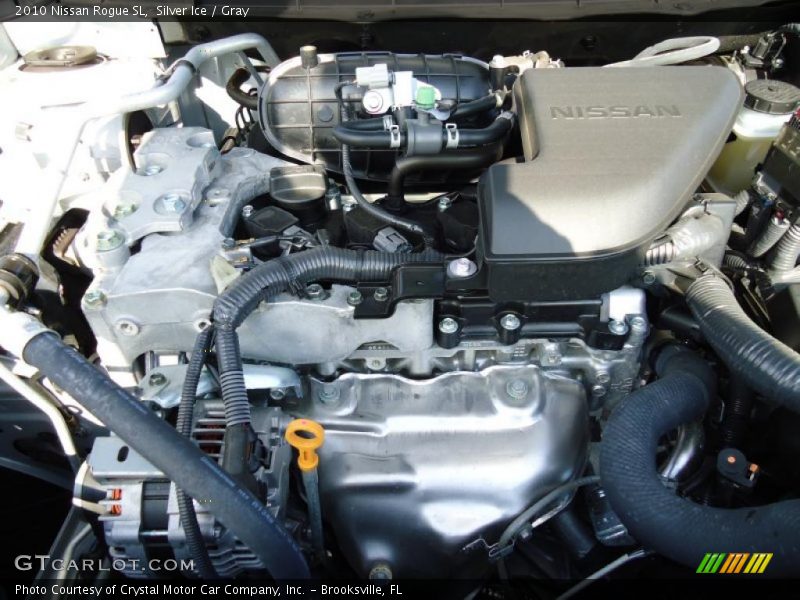 Silver Ice / Gray 2010 Nissan Rogue SL