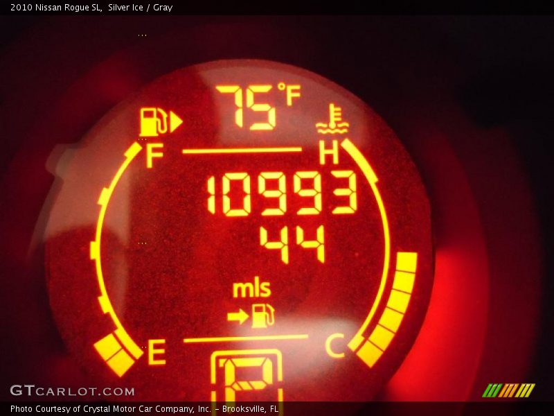 Silver Ice / Gray 2010 Nissan Rogue SL