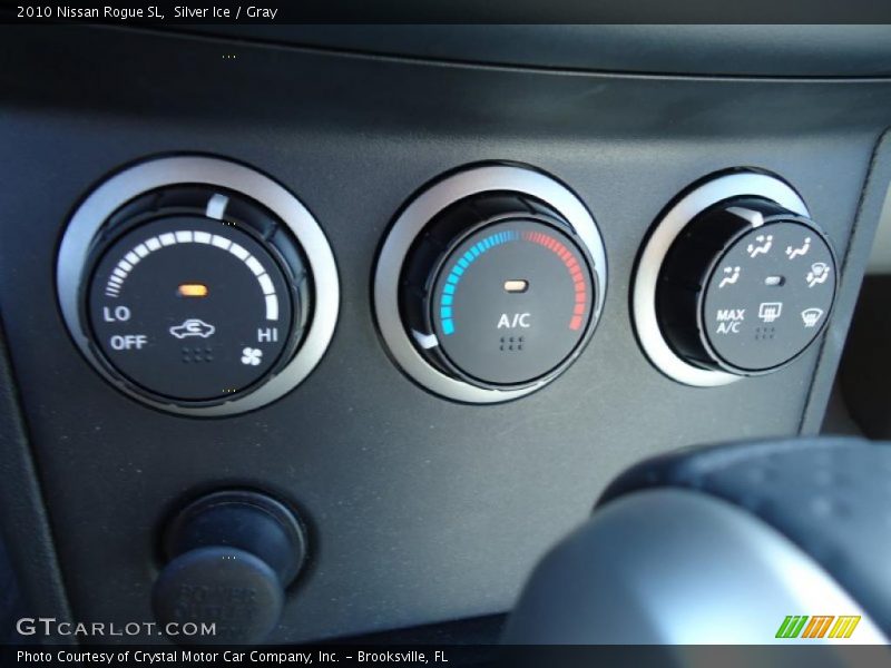 Silver Ice / Gray 2010 Nissan Rogue SL