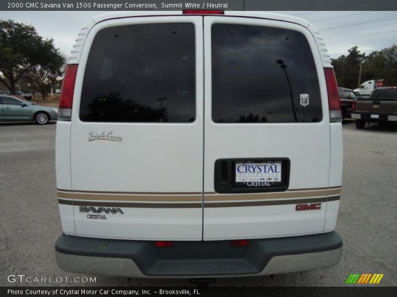 Summit White / Neutral 2000 GMC Savana Van 1500 Passenger Conversion