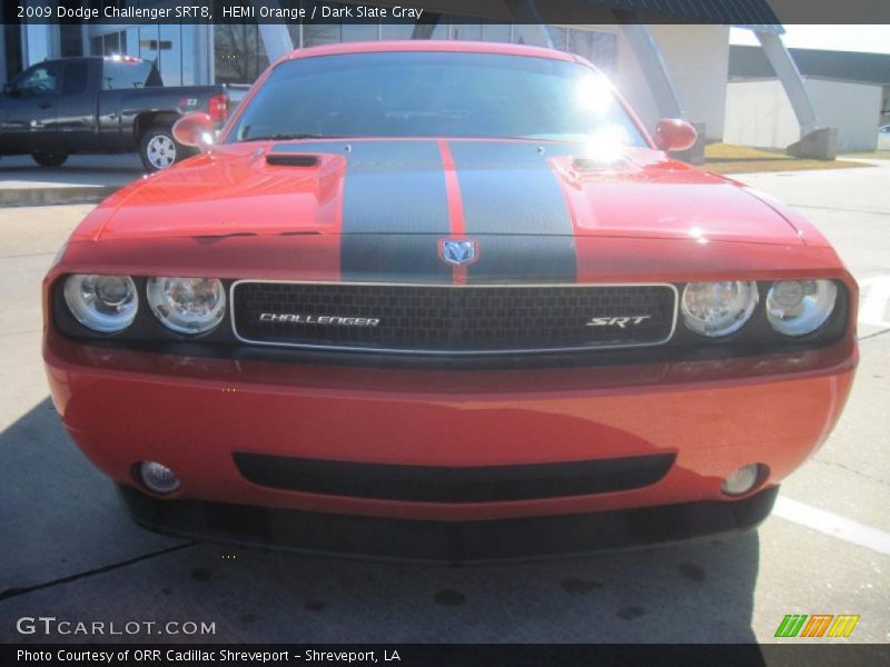 HEMI Orange / Dark Slate Gray 2009 Dodge Challenger SRT8