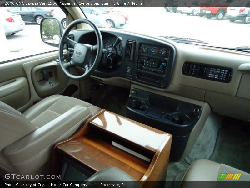 Summit White / Neutral 2000 GMC Savana Van 1500 Passenger Conversion