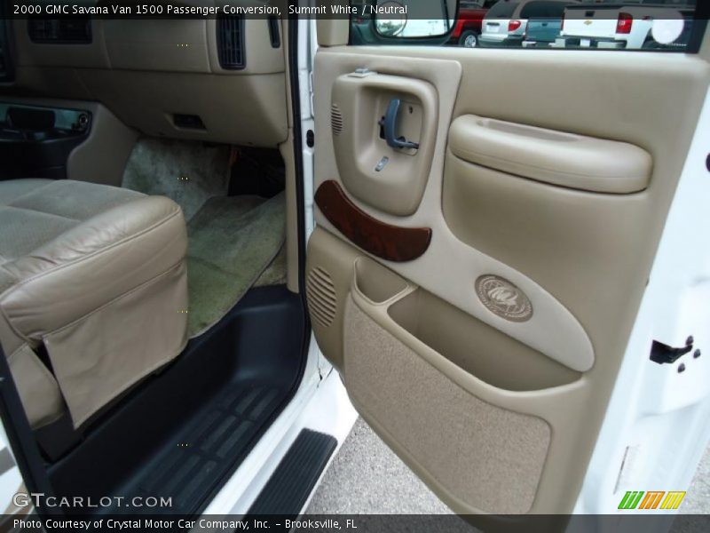 Summit White / Neutral 2000 GMC Savana Van 1500 Passenger Conversion