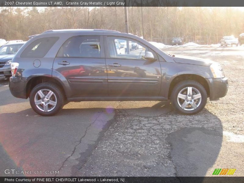 Granite Gray Metallic / Light Gray 2007 Chevrolet Equinox LT AWD