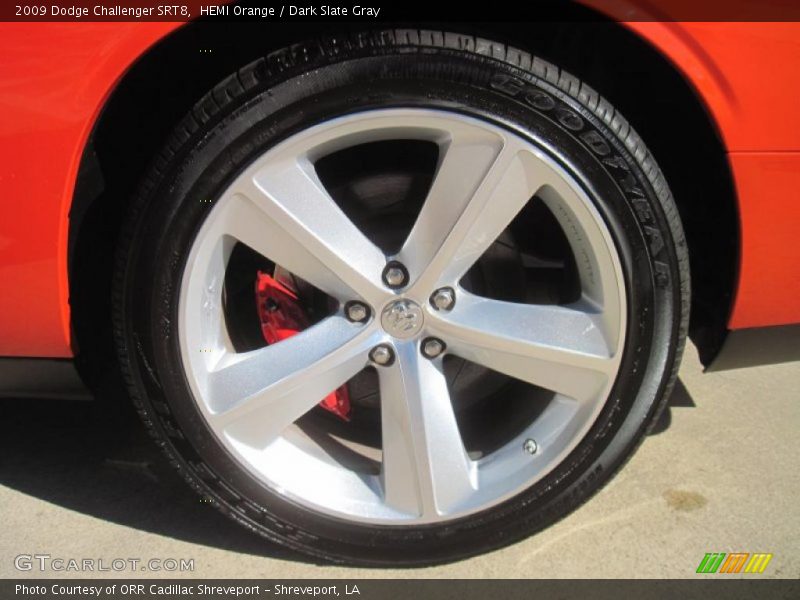 HEMI Orange / Dark Slate Gray 2009 Dodge Challenger SRT8