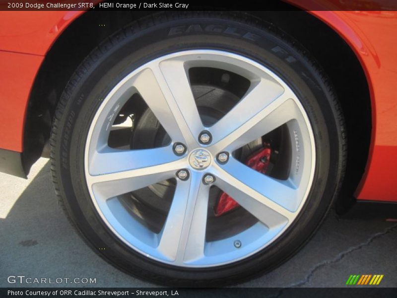 HEMI Orange / Dark Slate Gray 2009 Dodge Challenger SRT8