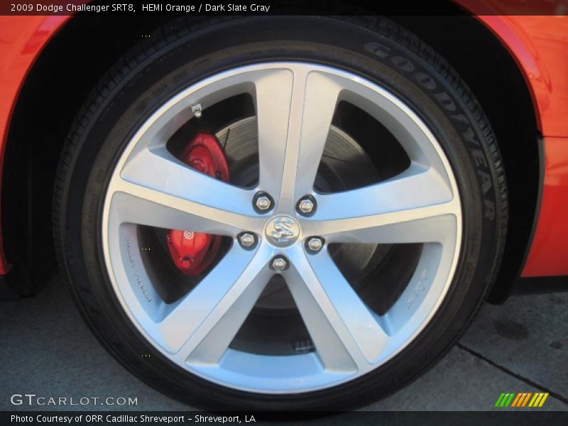 HEMI Orange / Dark Slate Gray 2009 Dodge Challenger SRT8