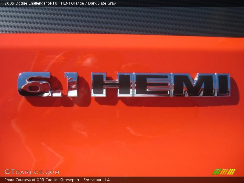 HEMI Orange / Dark Slate Gray 2009 Dodge Challenger SRT8