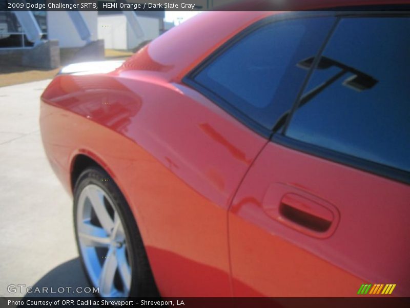 HEMI Orange / Dark Slate Gray 2009 Dodge Challenger SRT8