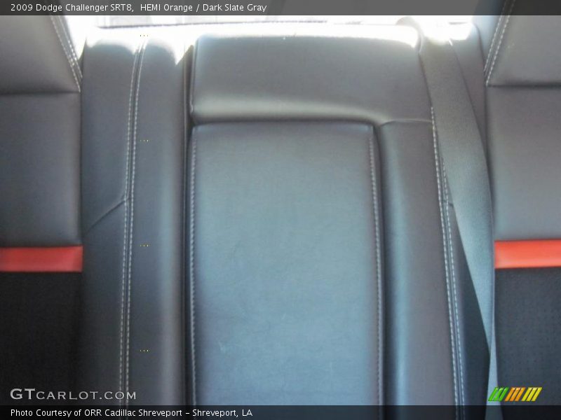 HEMI Orange / Dark Slate Gray 2009 Dodge Challenger SRT8