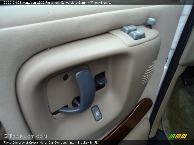 Summit White / Neutral 2000 GMC Savana Van 1500 Passenger Conversion